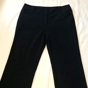 Womens petite black dress pants